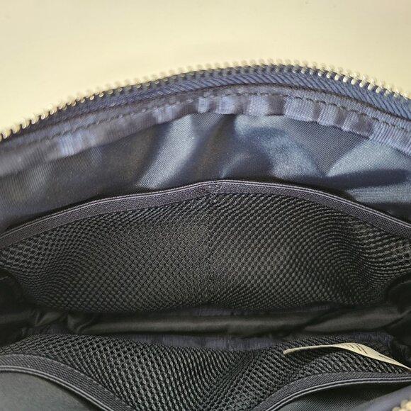 NWT LULULEMON TRNV/SLVR Blue Silver Everywhere Belt Bag Metal Hardware Large 2L - Picture 12 of 15